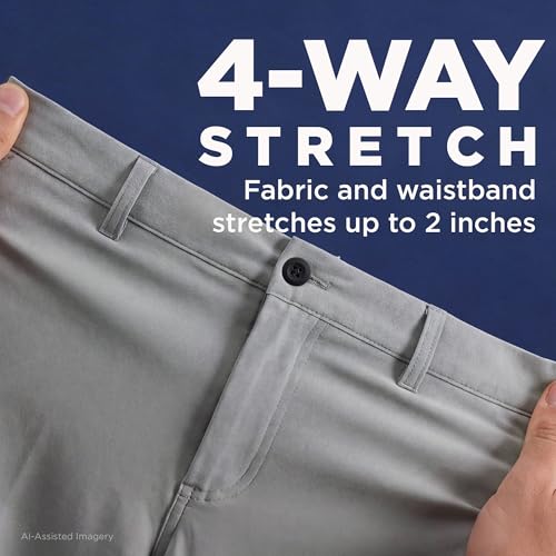 Haggar Sport Men’s Straight Fit Performance Stretch 5-Pocket Tech Pant - image 3