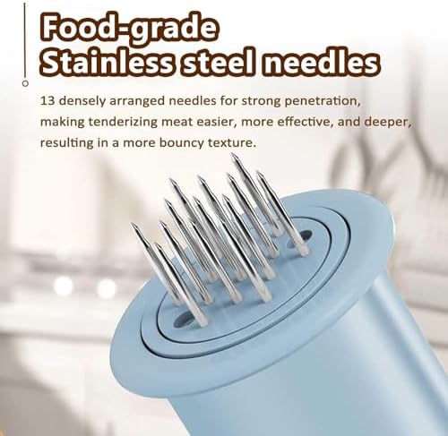 Commercial Electric Meat Tenderizer Machine for BBQ, Marinades & Cooking - Professional Kitchen Tool for Perfectly Tenderized Meat