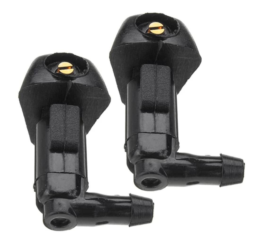 Pack of 2 Front Windshield Wiper Spray Water Nozzle Washer Jet Compatible/Replacement for Honda City (2009 to 2013)