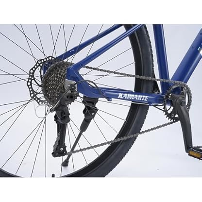 zhangbaoshun Mountainbike Herren 29 Zoll,Hydraulische Scheibenbremsen,1x12 Kettenblatt,Aluminiumrahmen,29x2.125 Reifen,Blockiersystem Vorderradgabel,Robustes Design,MTB für Offroad,29"-Spoked-Wheel – Bild 7