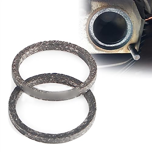 オートバイに適合するツーリングツインカムスポーツスター 883 1200 カスタム 1984-Up 2021 OEM 65324-83A 2 個マフラー排気ガスケットリング アクセサリー