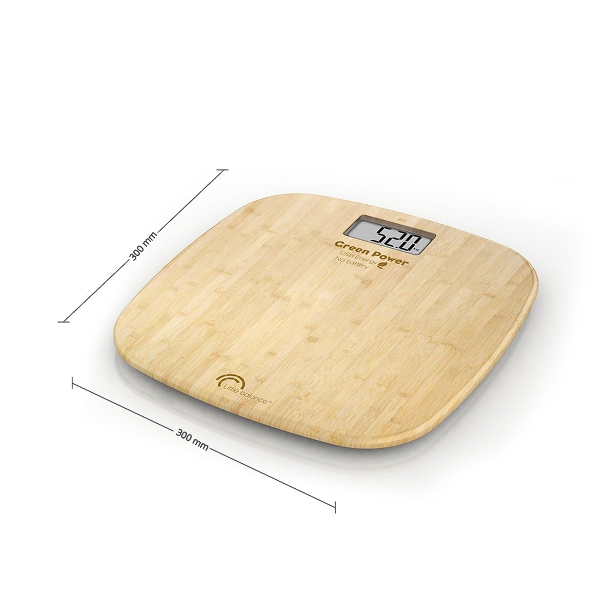 Pèse personne Little Balance Soft Bambou USB R 8677 Beige