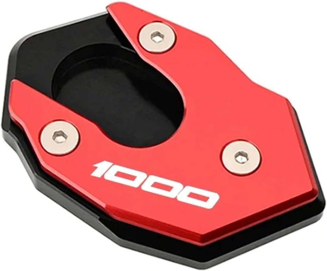 Motorcycle Kickstand Enlarge Plate Motorcycle CNC Accessories Aluminum Kickstand Foot Side Stand Enlarger Pad For NINJA1000 Z1000 Z1000SX
