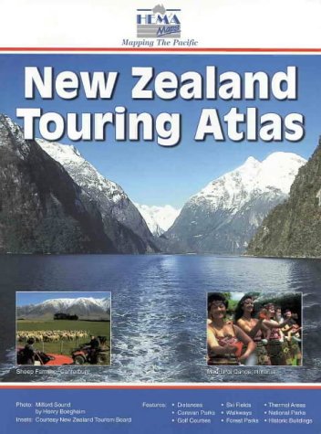 New Zealand Road Atlas (Touring Map) [French] 1875992901 Book Cover