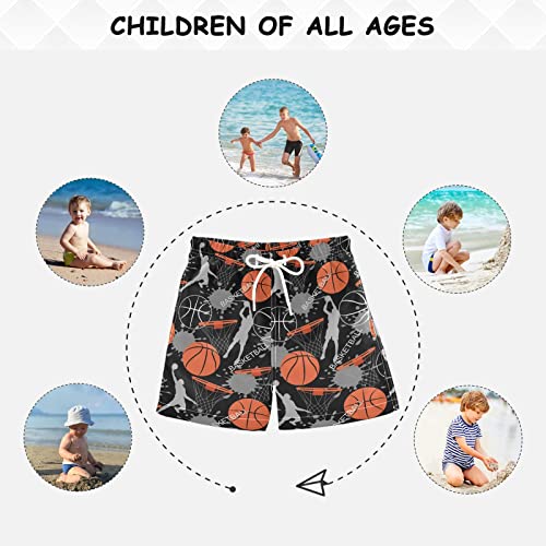 Dussdil Boy's Swim Trunks Kid's Toddler Swim Board Shorts Bathing Suits Swimwear Swimsuit for Boy4