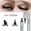 VANTICA Eyeliner stamp 2 Pack Black Liquid Eyeliner Winged Pencil Cat Wingliner Eye liners Pen for Women,Easy to use,Long Lasting,Smudge-proof, No Dipping