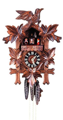 August SchwerCuckoo Clock Five Leaves, Bird