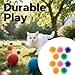 NUMNBE 10 Pcs Colorful Cat Toy Ball - Portable Playing Toy for Cats, Pet Toy to Keep Your Pets Active and Entertained