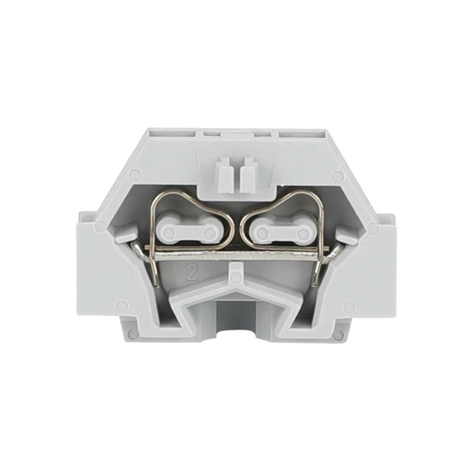 Bloque terminales carril Din 260-301 para conectar 2 conductores de cable de 1,5mm 5
