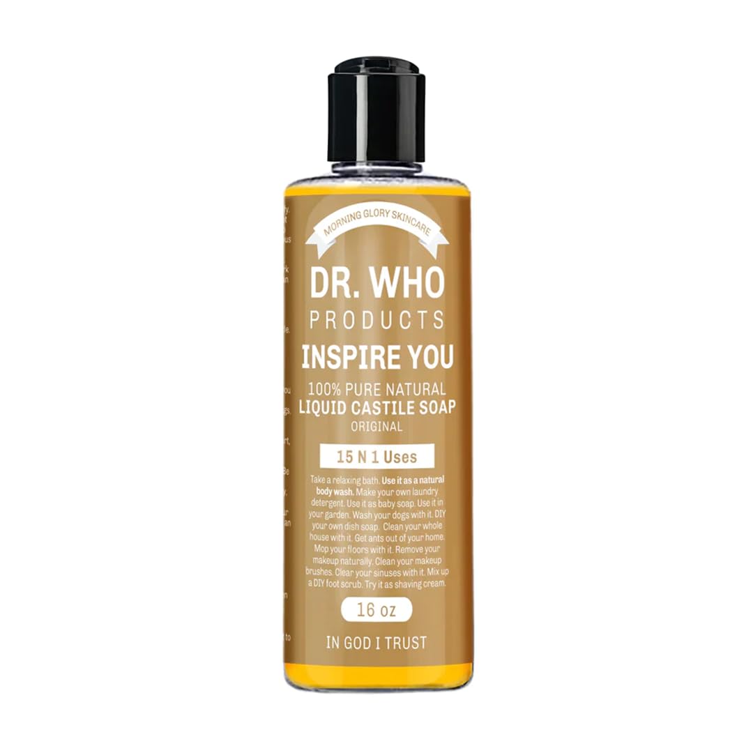 Liquid Castile Soap (16oz, Unscented)