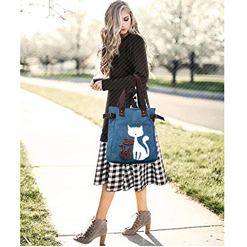 Image of Women Hobo Handbags Canvas Casual Vintage Shoulder bag Daily Purse Tote Crossbody Shopper Bag