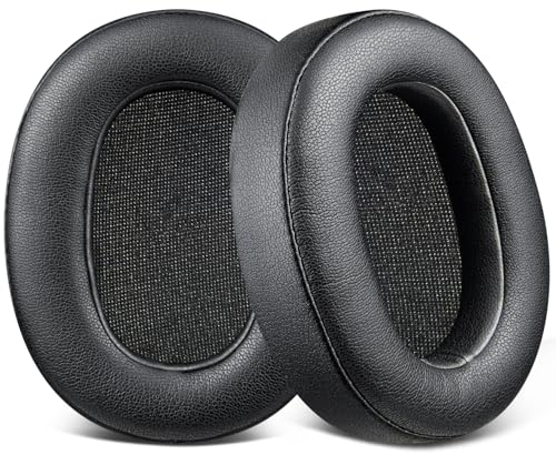 Nartooston �C���[�p�b�h �����p Sony WH-XB900N/WH-CH710N/WH-CH720N �w�b�h�z���ɑΉ� �w�b�h�p�b�h �\�t�g�v���e�C�����U�[�ƍ����x�t�H�[���� �C���[�N�b�V���� �݊� ������ 1�y�A - �u���b�N