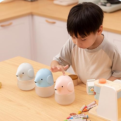 Miniatura 6 de Dispensador automático de jabón para niños, dispensador de jabón de manos espumoso sin contacto con lindo elefante, impermeable y recargable por