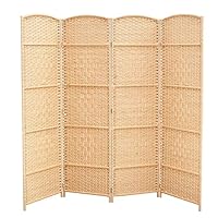 Amazon｜Fuyutu パーテーション 衝立て 4連 部屋 仕切り 屏風 間仕切り