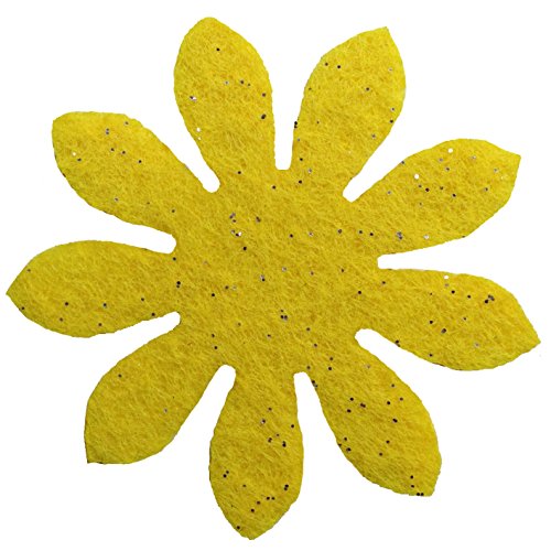Fieltro amarillo Petra's Manualidades de 18x12x5 cm para decoración 2