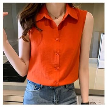 Amazon.co.jp: 襟付き シャツ レディース 開襟 シャツ