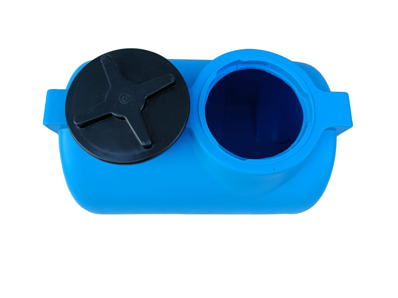 Varile 85L Trinkwassertank | BPA-Frei | integriertes 3/4" Messinggewinde | Made in EU | Lebensmittelgeeignet | Horizontal