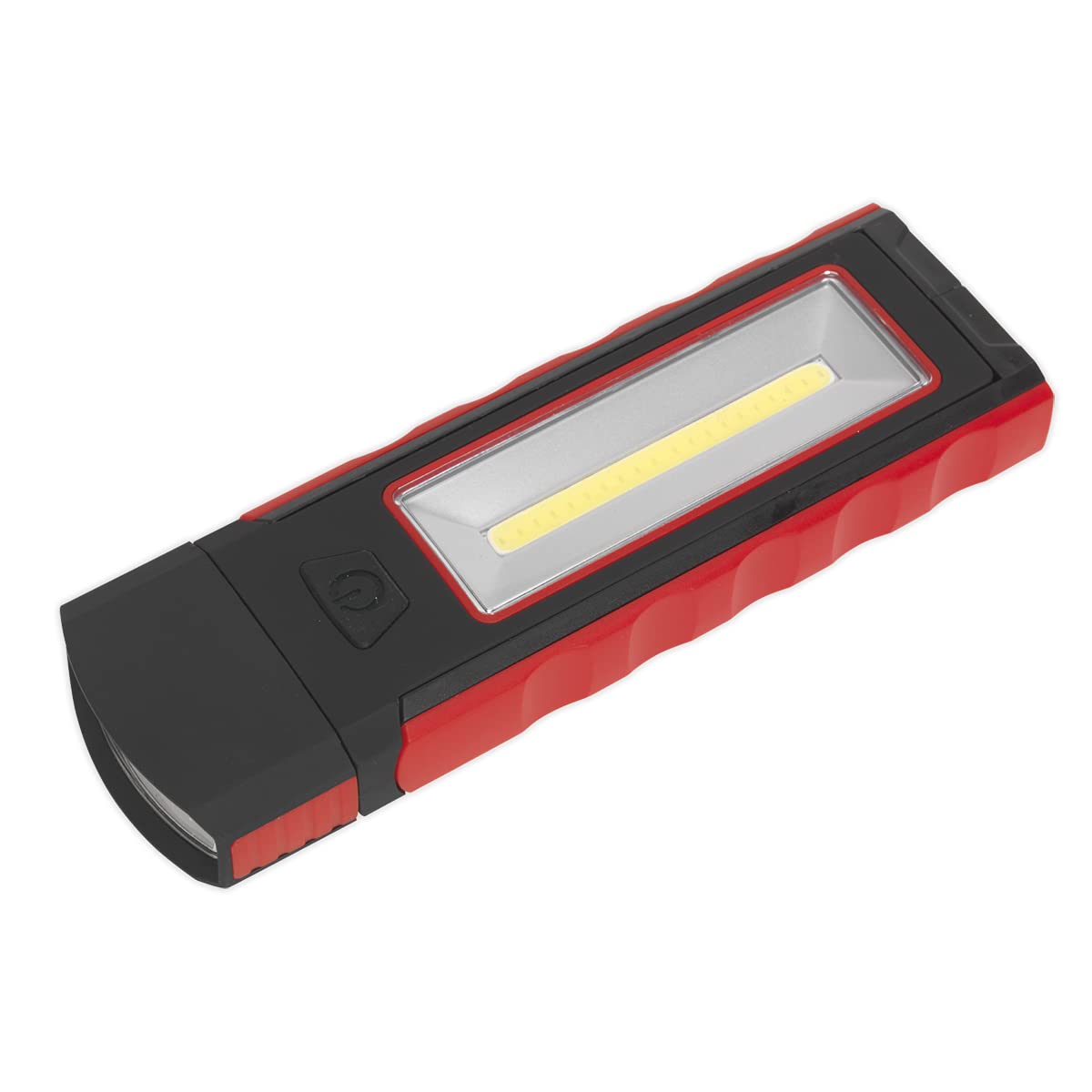 Sealey LED4101RD Magnetic Pocket Light 3W + 0.5W COB LED - Red