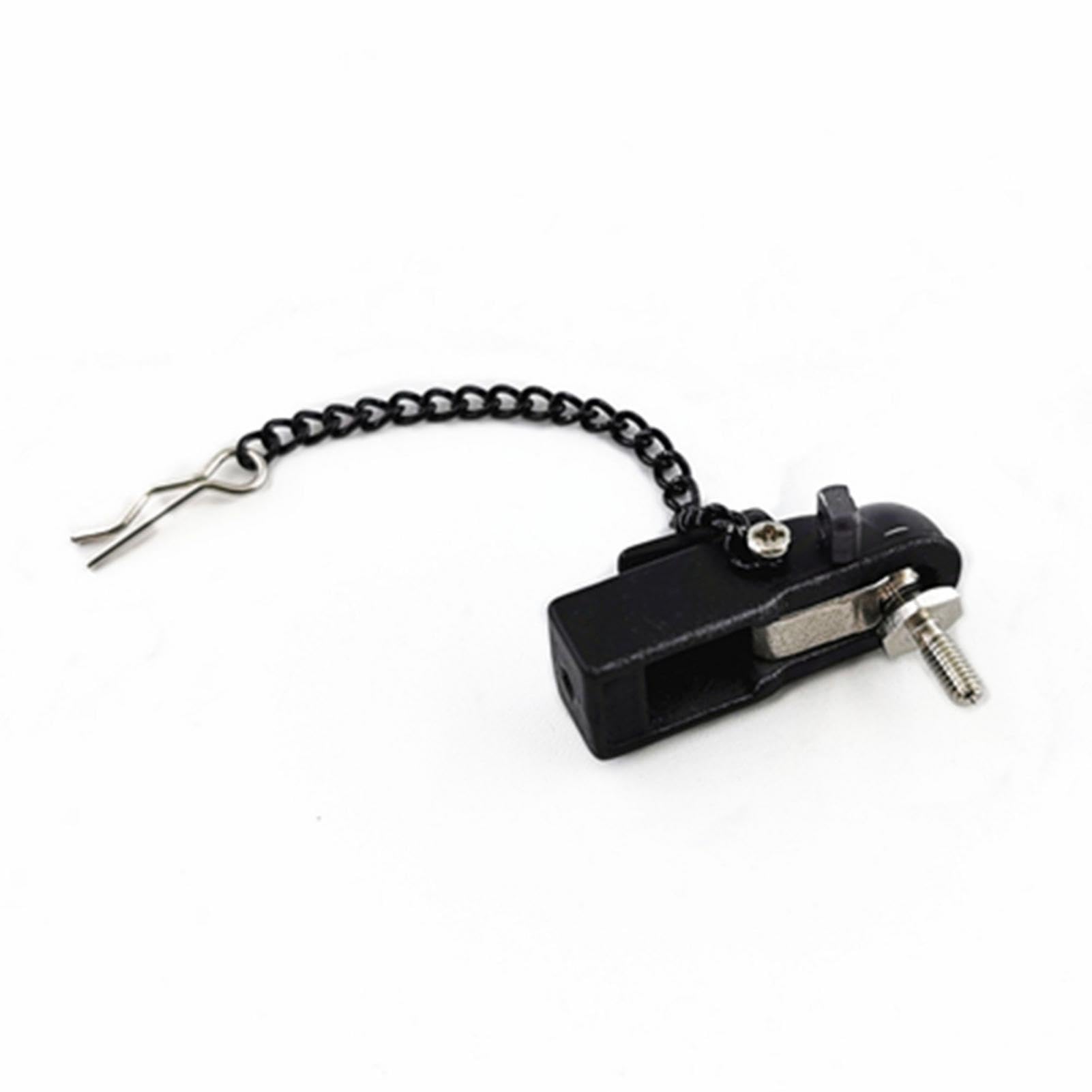 Steowsey 8 PièCes Crochet Remorque Pare-Chocs en MéTal Crochet de Sauvetage Manille Remorquage pour 1/24 Voiture sur TéLéCommandéE Axial SCX24 Accessoires de PièCes Mise à Niveau