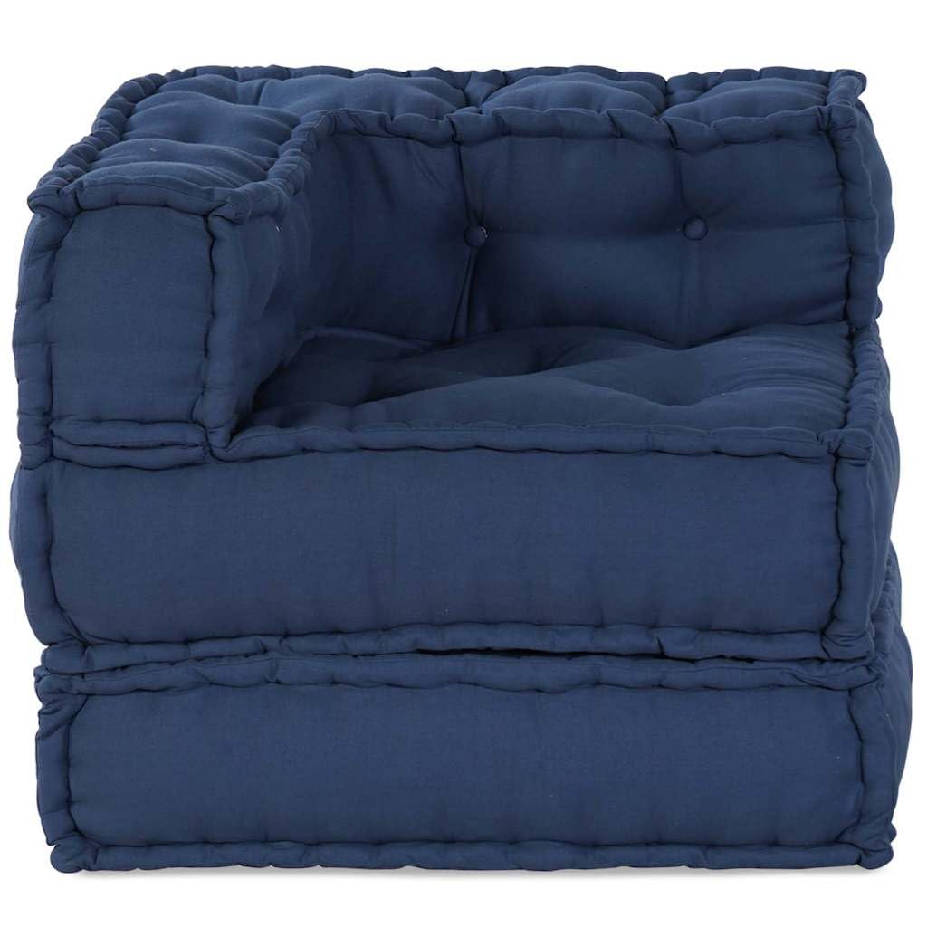Divano angolare modulare INDIGO 70x70x56 cm tessuto