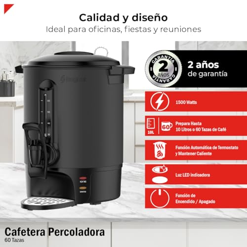 Catálogo de Cafetera 40 Tazas Top 5. 21 Imagen adicional