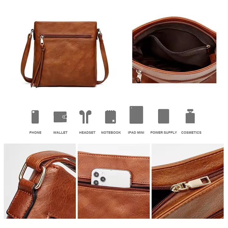 Image of Womanix Tote Handbag for Women, Girls Stylish Fashion Faux Leather Tote Shoulder Bag Classic Solid Color Shoulder Tote Bag Ladies Purse - Daily, Office Use Hobo Bags