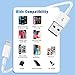 iPhone Charger Lightning Cable,2 Pack Apple MFi Certified USB iPhone Fast Chargering Cord,Data Sync Transfer for 13/12/11 Pro Max Xs X XR 8 7 6 5 5s iPad iPod More Model Cell Phone Cables