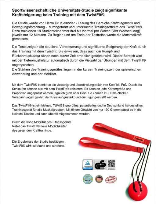 Fliehkraft-Expander: Innovative Fitness-Revolution, Rotations-Training für Rücken & Oberkörper, Kompakt & Effizient, Made in Germany, mit Trainingsbuch & Poster