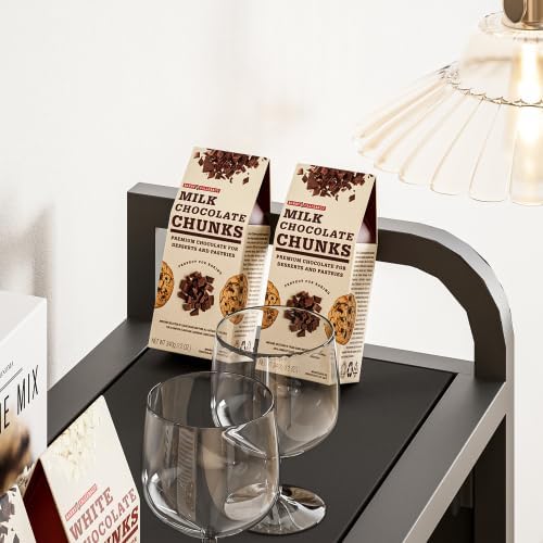 Microwave Stand – Multifunctional Kitchen Bakers Rack with Storage, Ideal as Coffee Bar Cabinet, Countertop Microwave Cart – Extra Large Capacity, Screwless Assembly