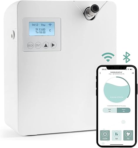 Miniatura 1 de Máquina de aire inteligente de aroma para el hogar, difusor de aceite esencial sin agua, 13.5 fl oz, difusor de aroma portátil, difusor de