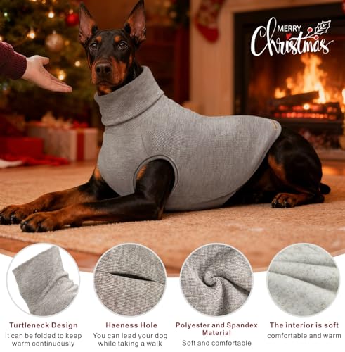 Polaire douce pour chiot et grand chien de taille TP à 4XL