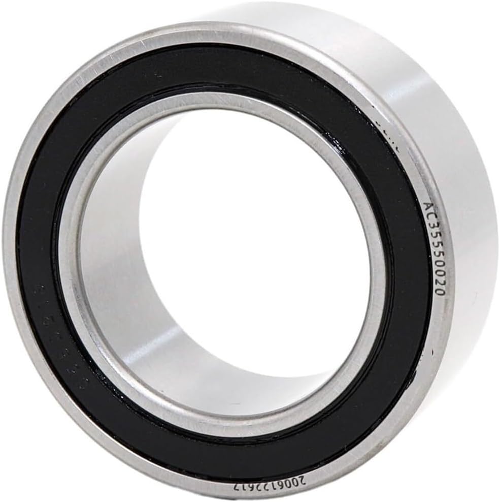 Bearings, Bimetal Seal Shield Micro deep Groove Bearing 1pcs AC35550020 35X55X20mm Automotive Air Conditioning Bearings Auto,High Hardness and Toughness