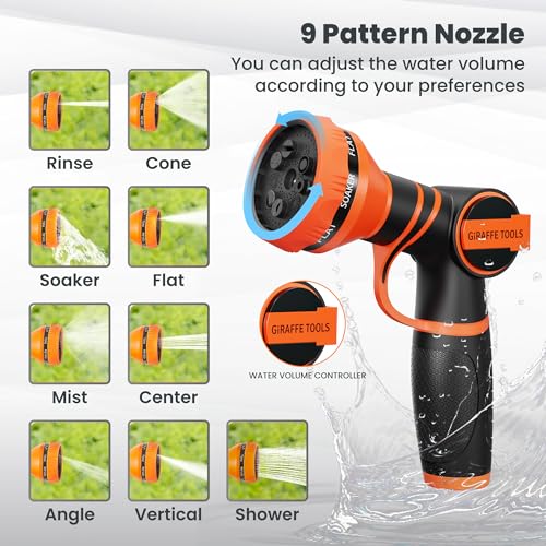 Giraffe Tools EUNW-1 Retractable Hose Reel 1/2 Inch X 65 Ft Heavy Duty Water Hose Reel thumb #5