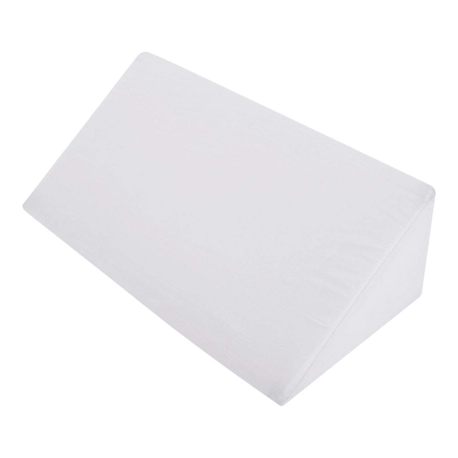 Cojín de Espuma Cojín Cojín Cojín de Espuma Suave Cojín Suave, Cojín de Espuma cómodo Elevación de la Pierna Espalda Lumbar Alivio Descanso Soporte Funda de Almohada Cojín(Blanco)