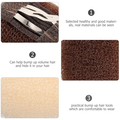 Coussinets de cheveux volume insertion pinces chignon pour femmes