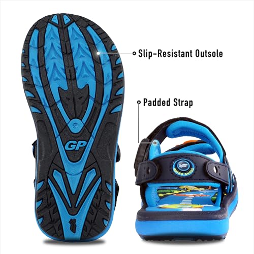Image of Gold Pigeon Shoes Easy SNAP LOCK Outdoor Water Kids Toddler Sandals for Girls & Boys. Everyday, Vocation, Pool, Summer, Beach Essentials.