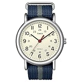 [タイメックス]TIMEX ウィークエンダー セントラルパーク クリーム×ネイビー/グレー T2N654 【正規輸入品】
