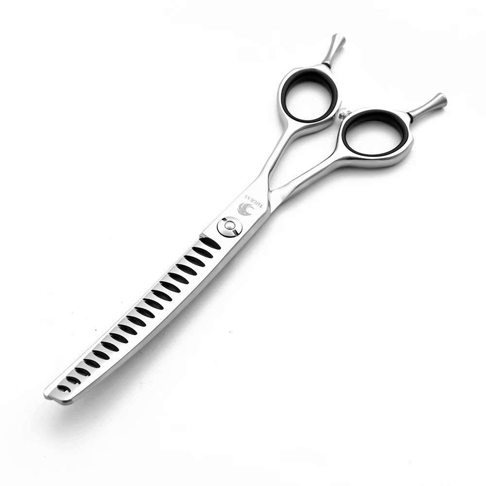 Buy TIJERAS 6.5Inch Pets Thinning Shears Curved Chunkers Cat Grooming