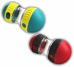 Brinquedo Canino Interativo Bola Dispensa Petiscos para Cães – Antiestresse, Estimula a Mente e Alivia o Tédio