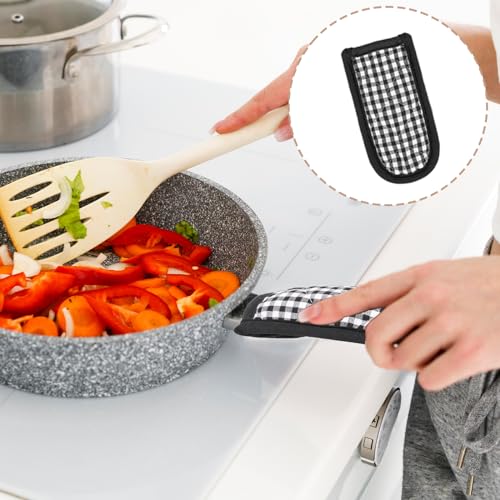 Fundas de mango caliente de algodón antideslizante y lavables para hierro fundido 6