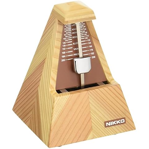 NIKKO KASEI(ニッコー化成) Wooden Metronome (610) Cover