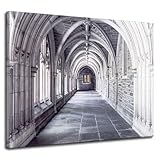 GP TONER Wanddekoration Kunstdruck modern Wandbilder Leinwanddruck Arches Gebäudearchitektur 100x80 cm