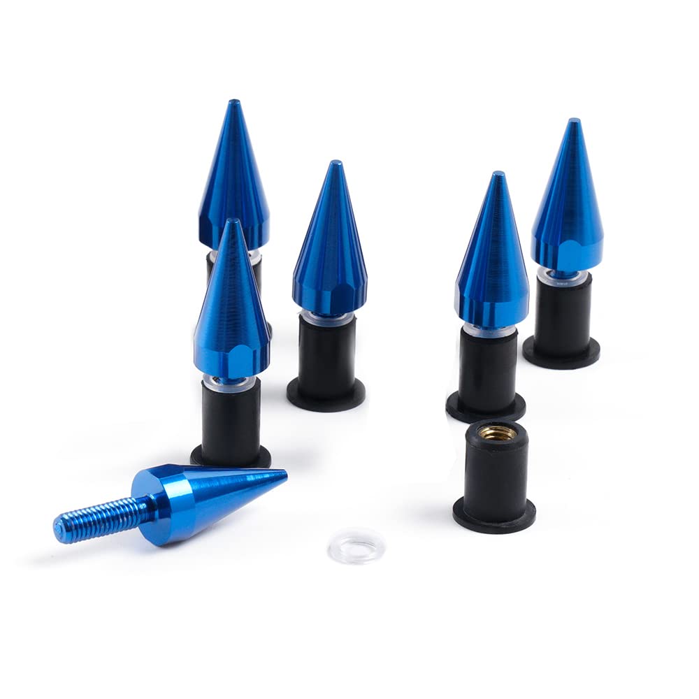 Amazon.com: Windshield Spike Bolts Aluminum Spike Motorcycle