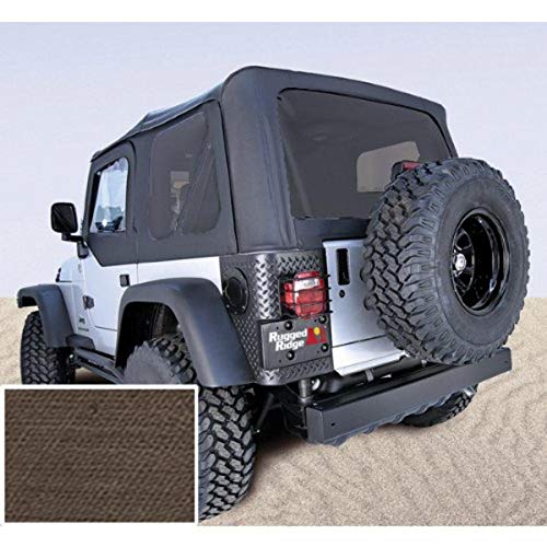 Rugged Ridge | Xhd Soft Top, Khaki, Tinted Windows | 13730.36 | Fits 1997-2006 Jeep Wrangler Tj #TOP18