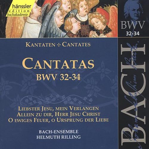 Cantatas Bwv 32,33,34 [Audio CD] Bach, J.S. and J.S. Bach