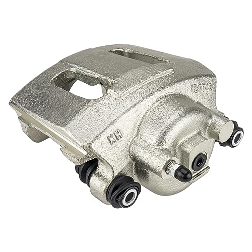 Image of KAX Disc Brake Caliper Assembly for Select Jeep Models - Cherokee, Comanche, Grand Cherokee, TJ, Wagoneer, Wrangler, Front Right Passenger Side