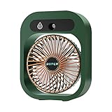 [2 en 1] Ventilador nebulizador USB y humidificador 2 en 1. Disfrute de su frescor mientras el diminuto rociador humedece su piel al mismo tiempo.
