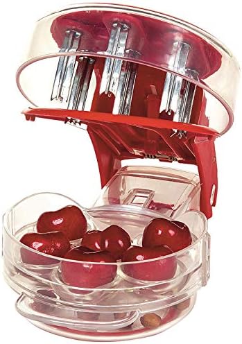Becho Multi Cherry Stone Remover Cherry Olive Pitter,Cherry Stone Removal 6 Cherry Pitters