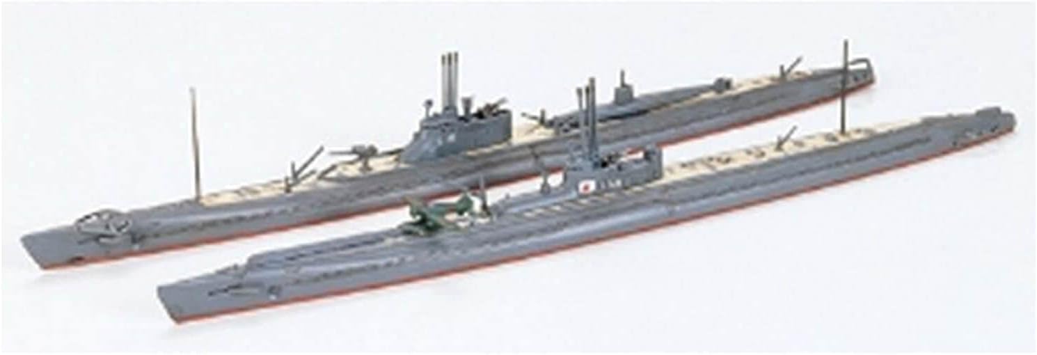 I16 & I58 Japanese Submarines Waterline (2 Kits) 1/700 Tamiya
