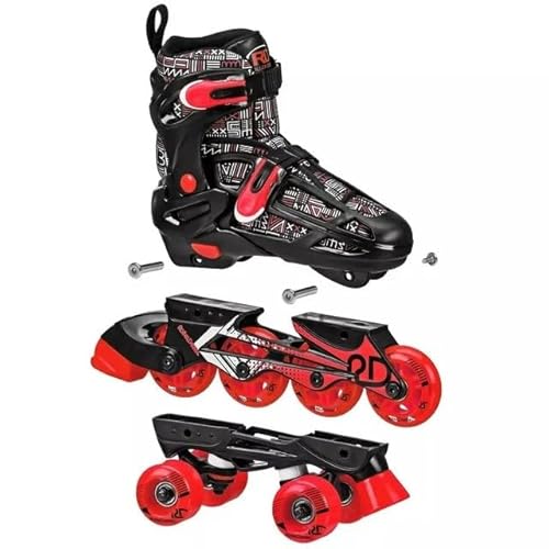 Roller Derby TA249BS Falcon 2-In-1 Combo Quad And Inline Skates thumb #3